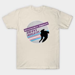 Trans Rights Werewolf T-Shirt